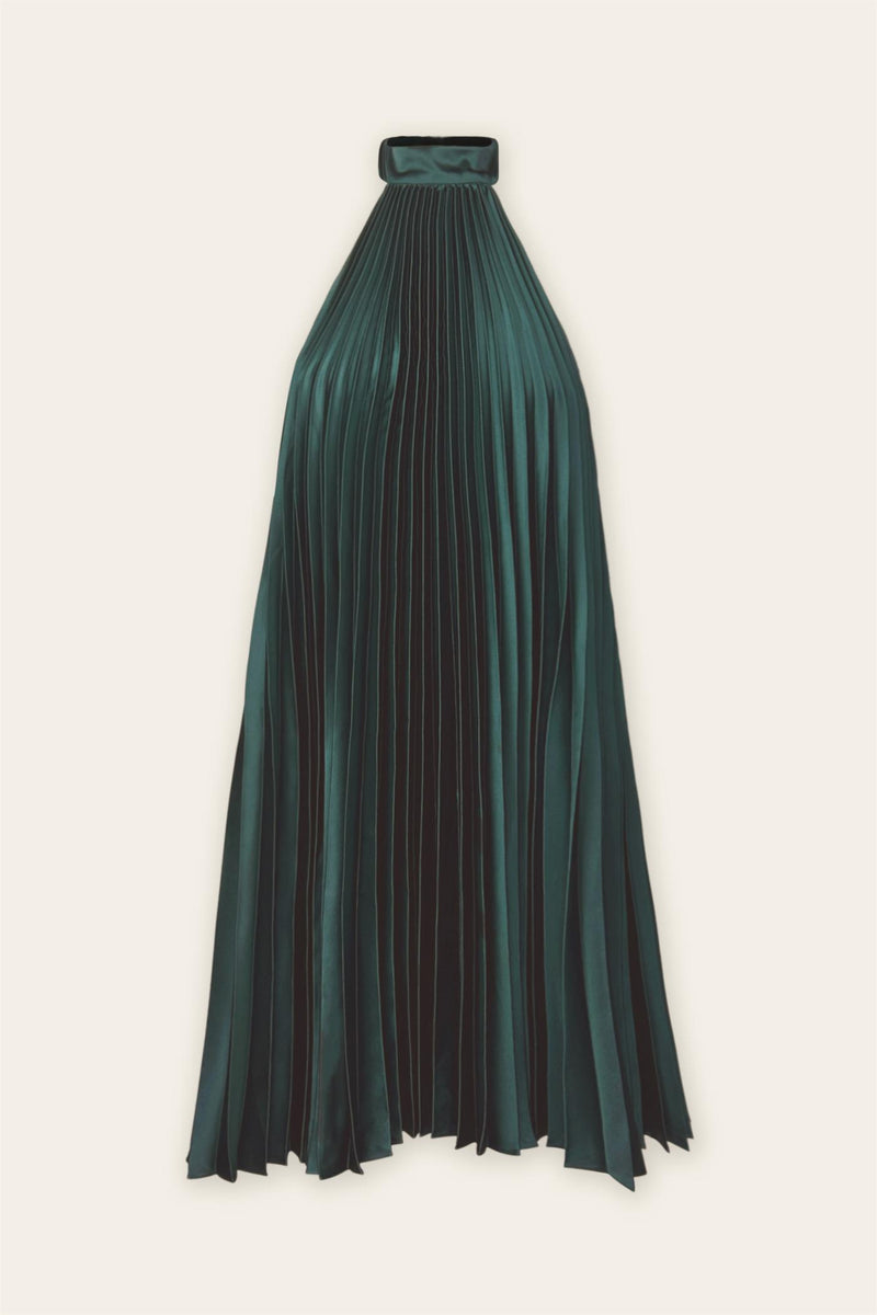 Robe en satin - Deep Teal