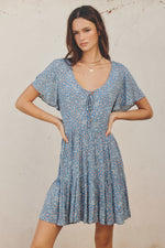 Sunday Mini Dress - Blue