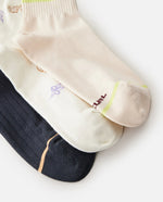 Rip Curl Socks Trio - 3 Pairs