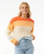 Chandail en tricot Sunrise Sessions - Orange