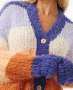 Cardigan ligné The Search - Multicolor