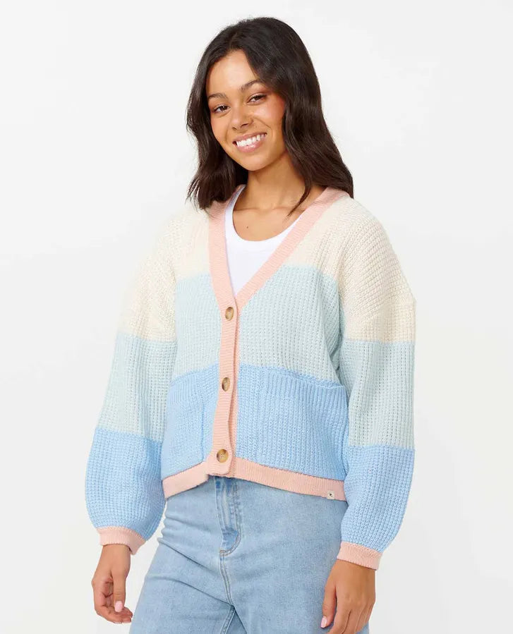 Veste cardigan Desert Dreams - Mid Blue