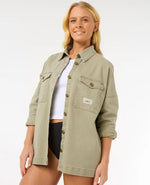 San Carlos Embroidered Jacket - Sage