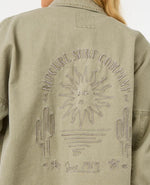 San Carlos Embroidered Jacket - Sage