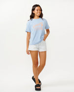 Caribbean T-Shirt - Mid Blue