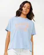 Caribbean T-Shirt - Mid Blue