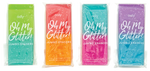 Oh My Glitter giant eraser - 4 colors