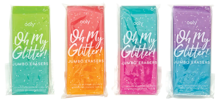 Efface géante Oh My Glitter - 4 couleurs