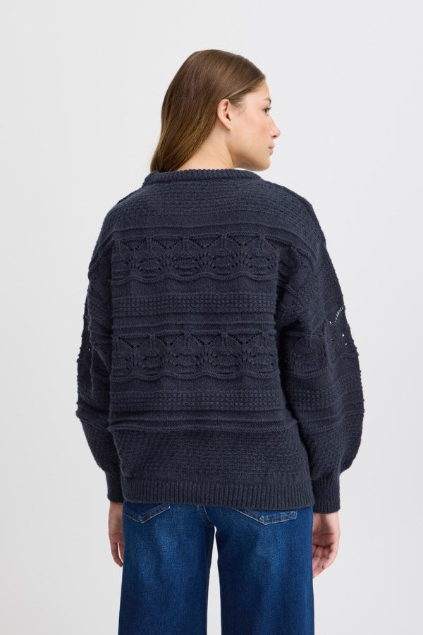 Ihastra Knitted Sweater - Total Eclipse