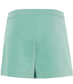 Jupe short piqué Kate - Green