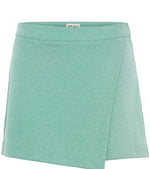 Jupe short piqué Kate - Green
