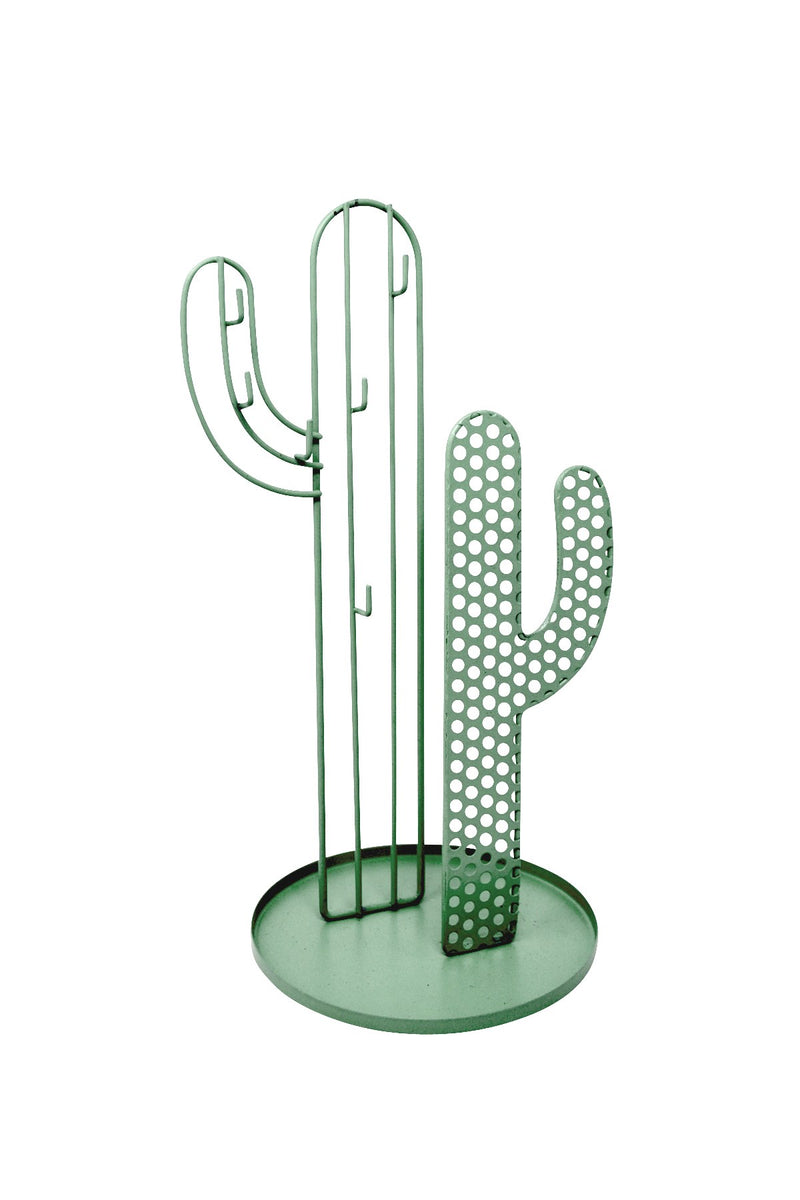 Cactus Jewelry Stand - Green