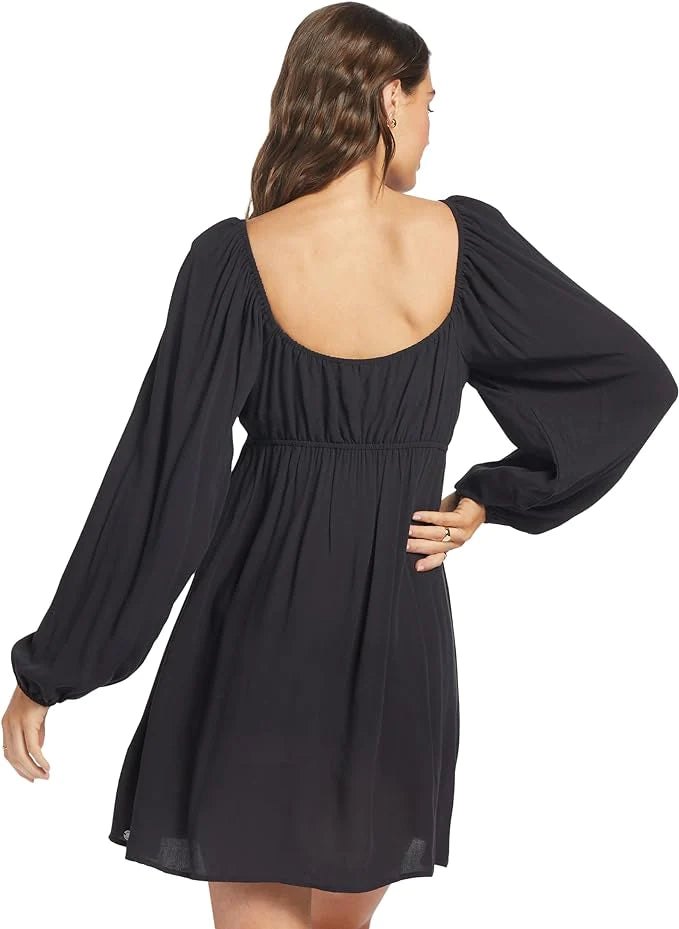 Robe manches longues Sweetest Shores - Noir