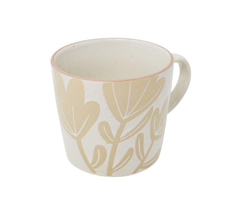 Tulip ceramic mug - Beige