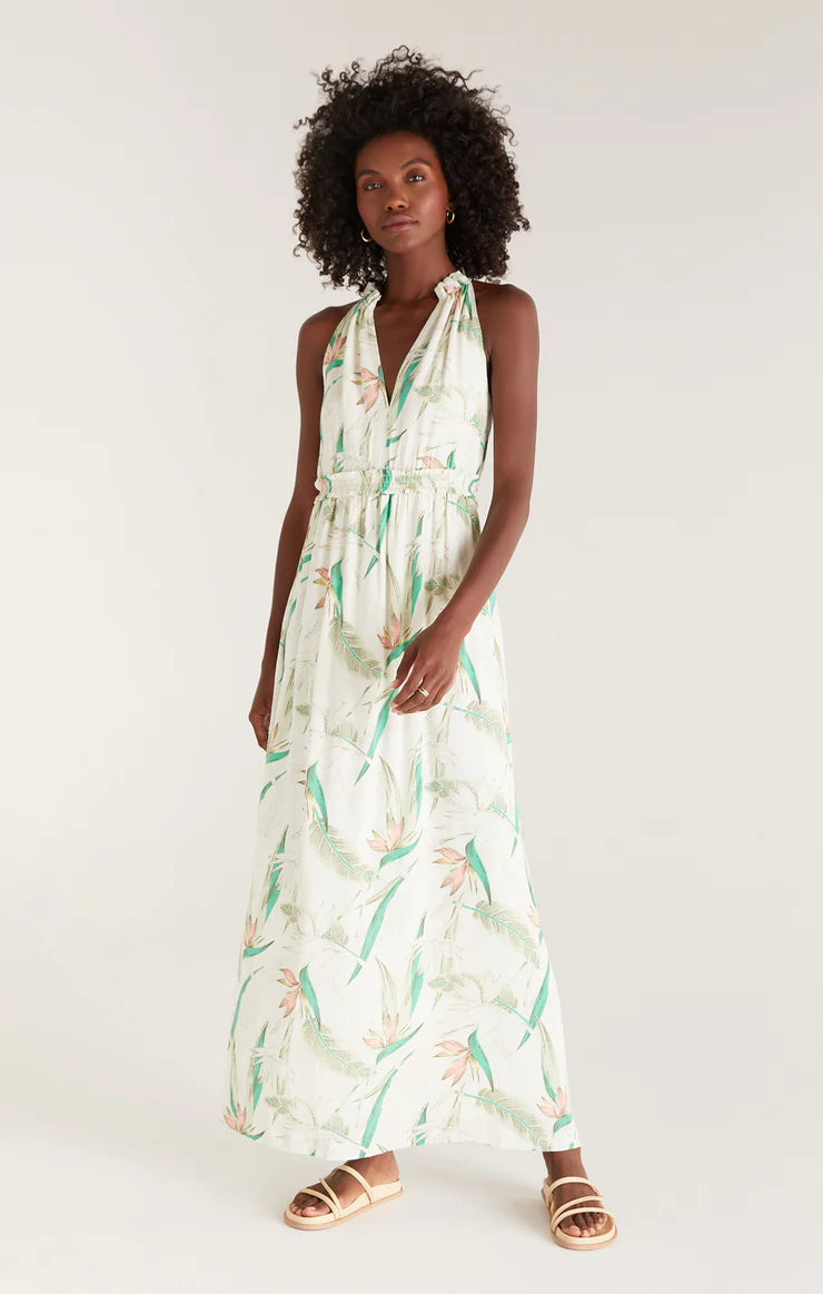 Paradise Maxi Dress - Adobe White