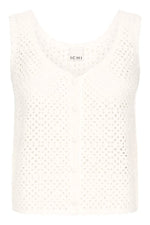 Camisole crochet Bandie - white