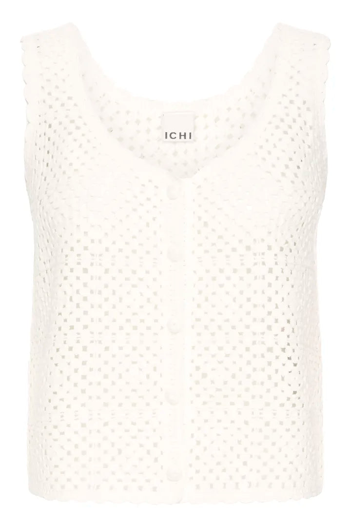 Camisole crochet Bandie - white