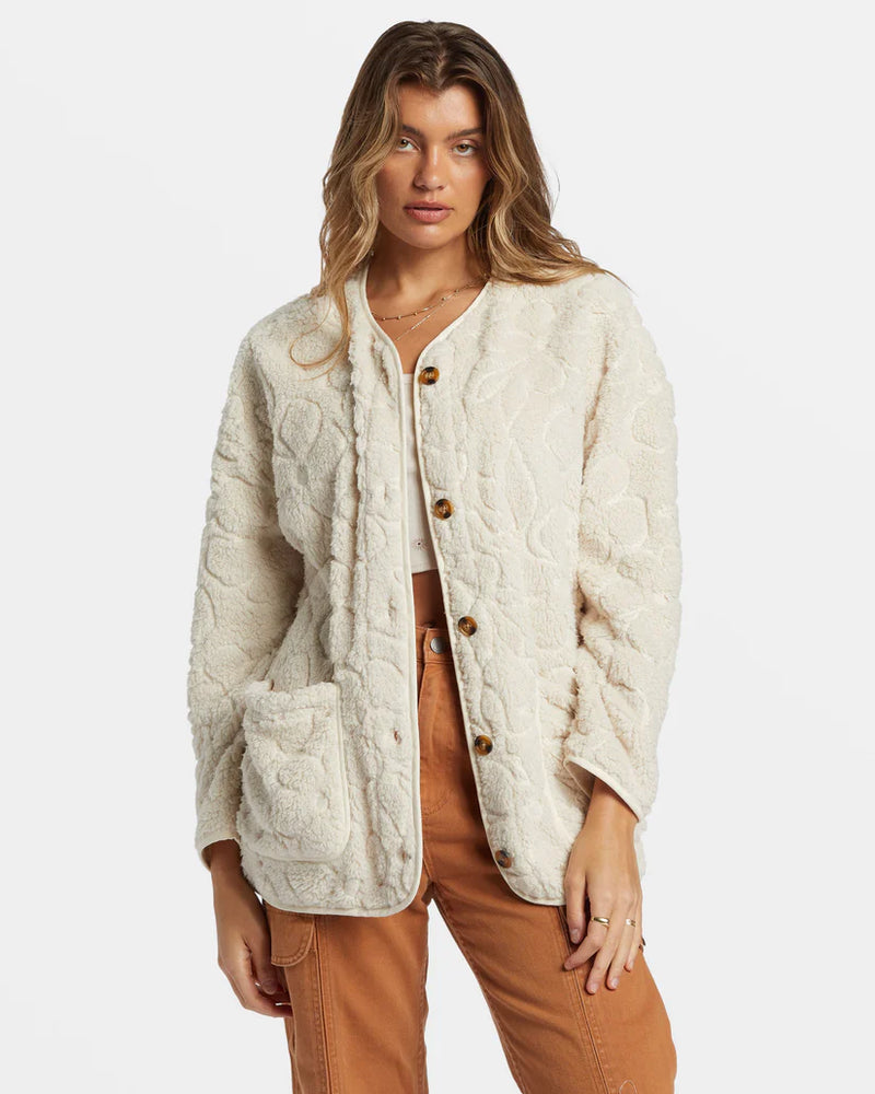 Veste en polaire Fireside Cozy - White Cap