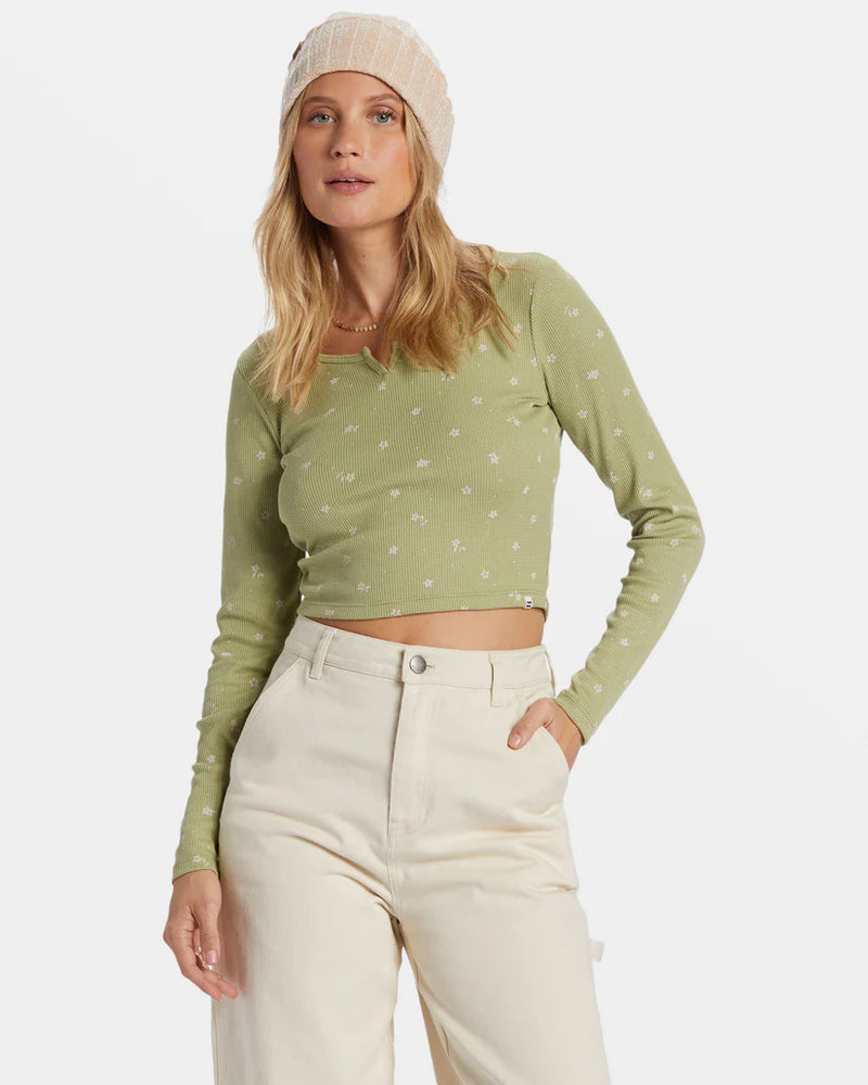 Chandail Reese Thermal - Avocado