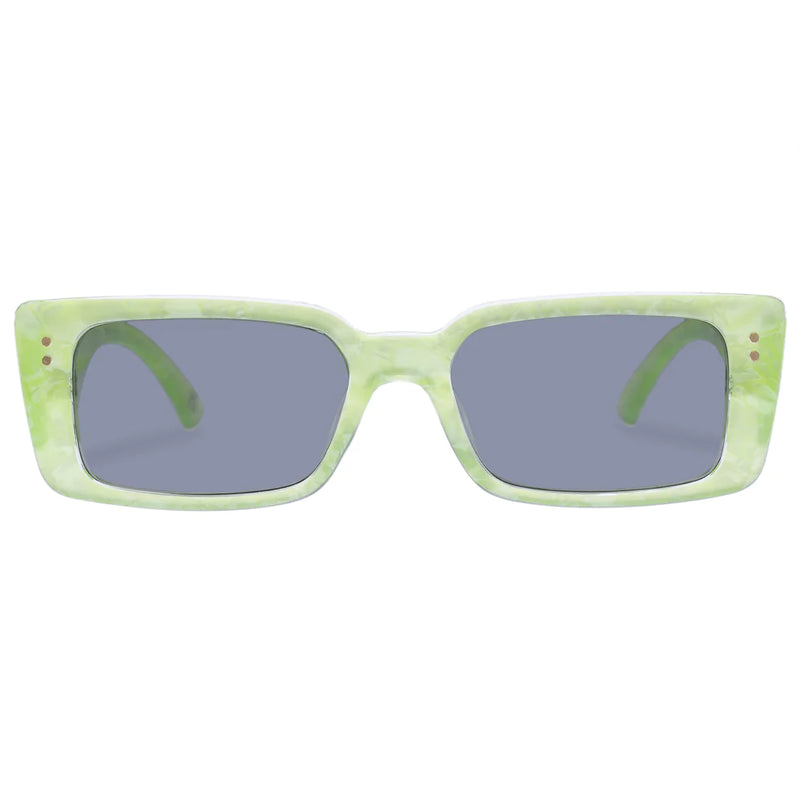 Orion Sunglasses - Glowing Green Marble