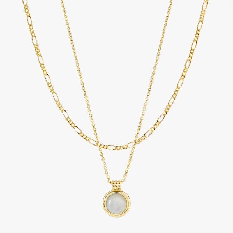 Halo Necklace - Gold