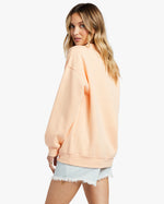 Chandail crewneck Chase the Sun - Tart Peach