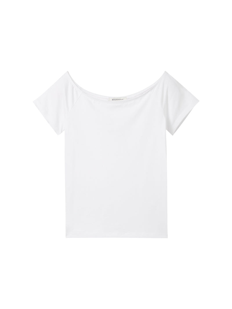 High Low T-Shirt - White