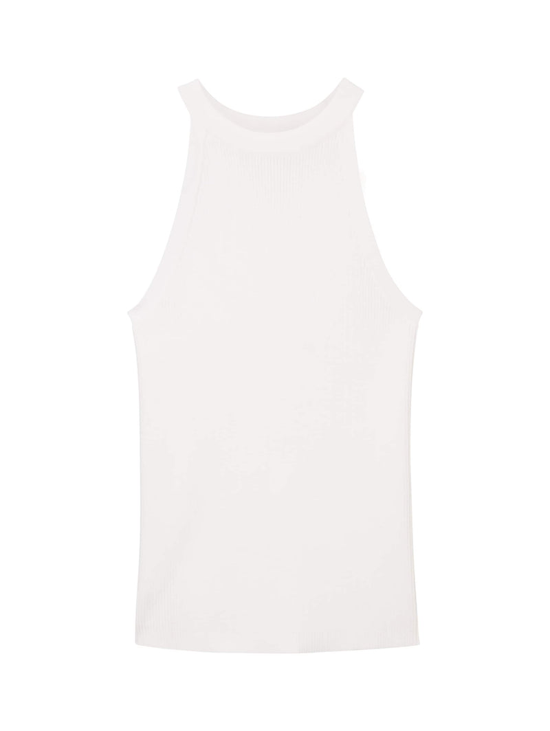 Ribbed Knit Cami - Off White