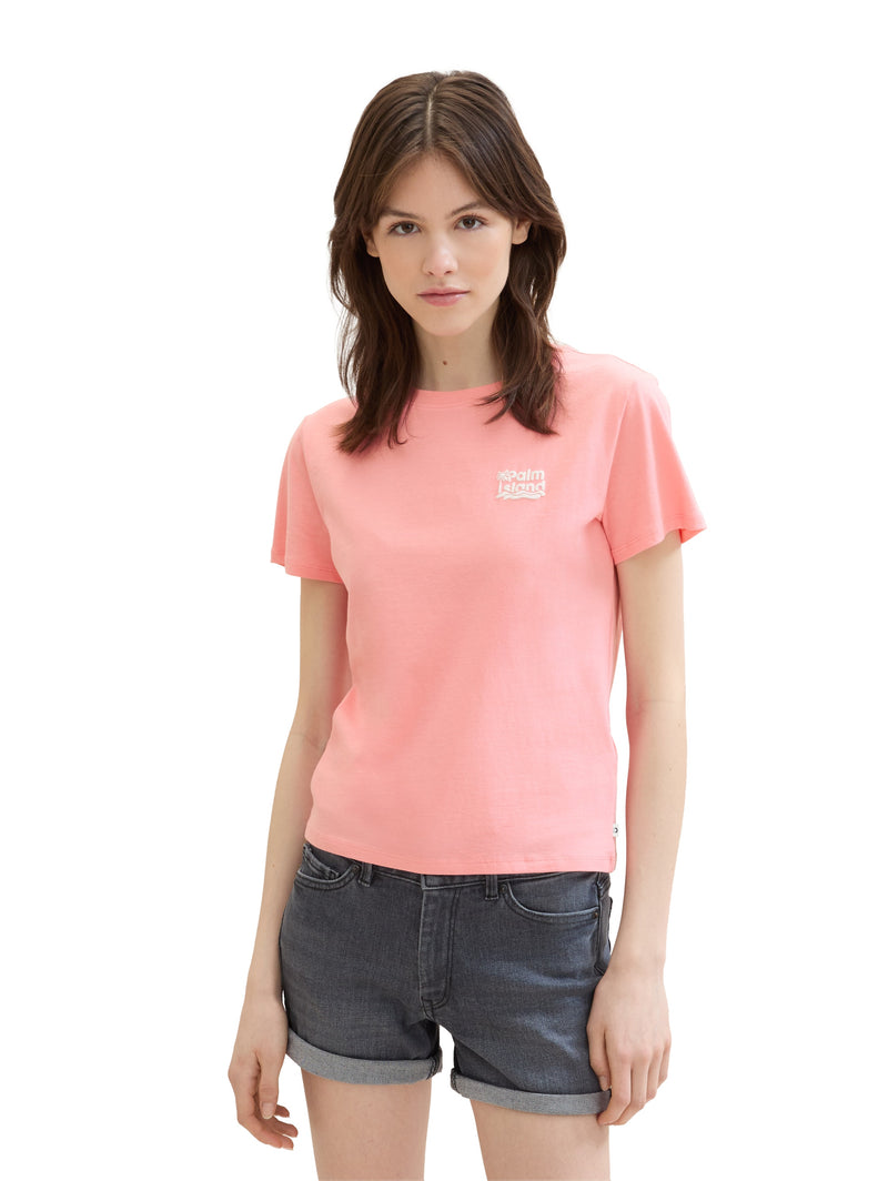 Palm Island T-Shirt - Shell Pink