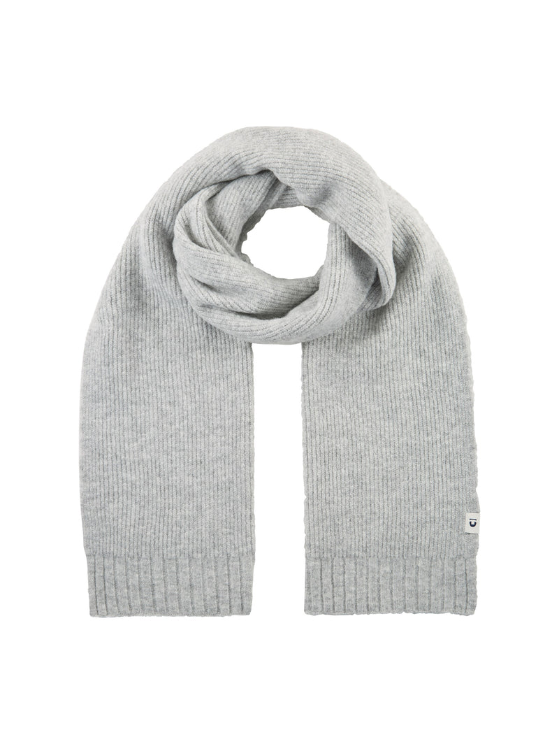 Knitted scarf - Light Grey