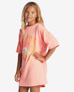 True Dress JUNIOR T-Shirt Dress - Soft n Peach