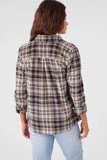 Veste chemise polaire - Brown Sugar