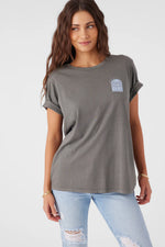 T-Shirt en coton doux Coco Dreaming - Smoked Pearl