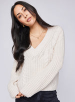 Octavia Knit Sweater - Cream