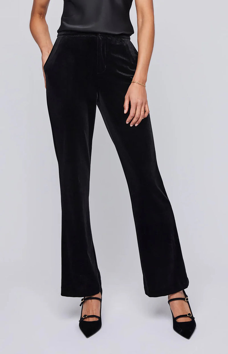 Alice velvet pants - Black