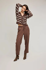 Pantalon en tencel Lennox - Brunette