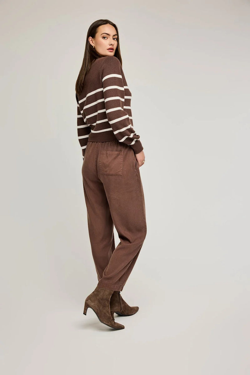 Pantalon en tencel Lennox - Brunette