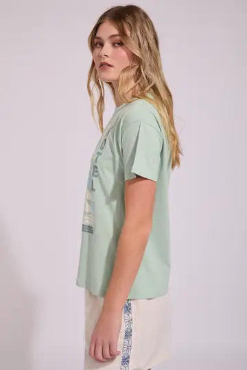 T-Shirt Aloha - Light Moss