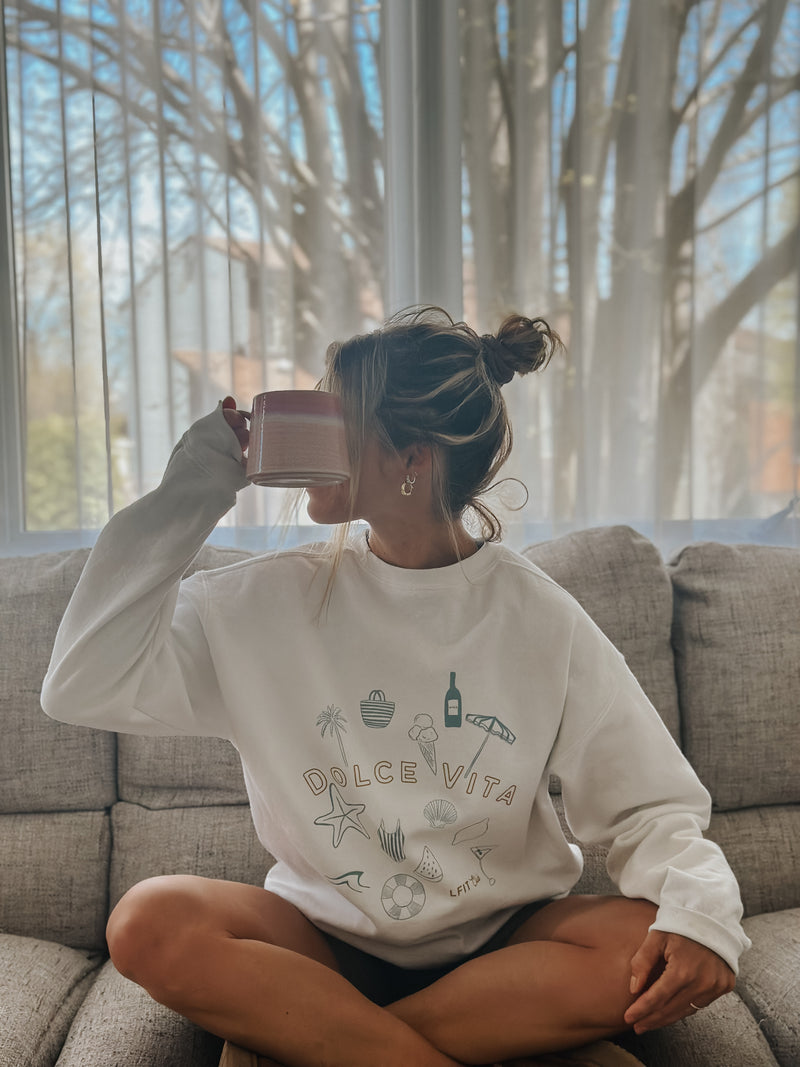 Chandail crewneck Dolce vita
