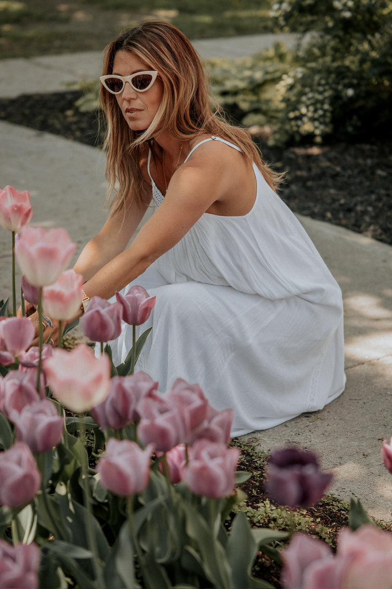 Alira Maxi Dress - White