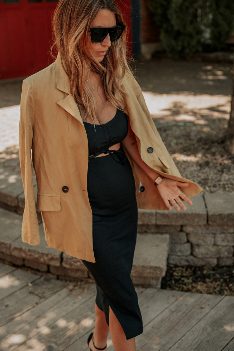 At Leisure Oversized Jacket - Hemp
