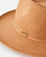 Chapeau panama Valley Wide Brim - Light Brown