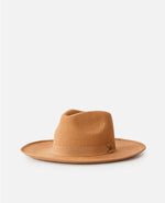 Valley Wide Brim Panama Hat - Light Brown