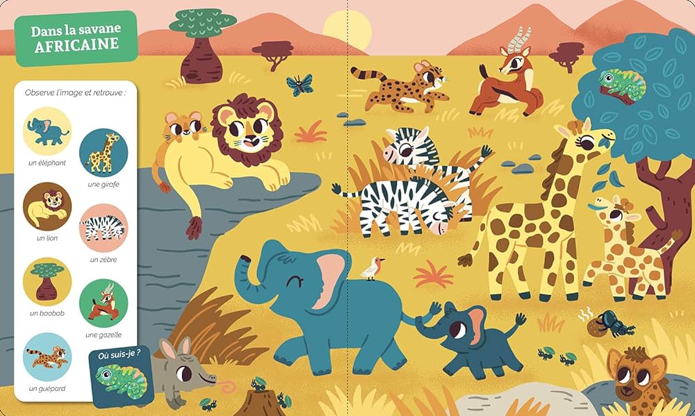 Mon Premier Livre Puzzle - les animaux de la jungle