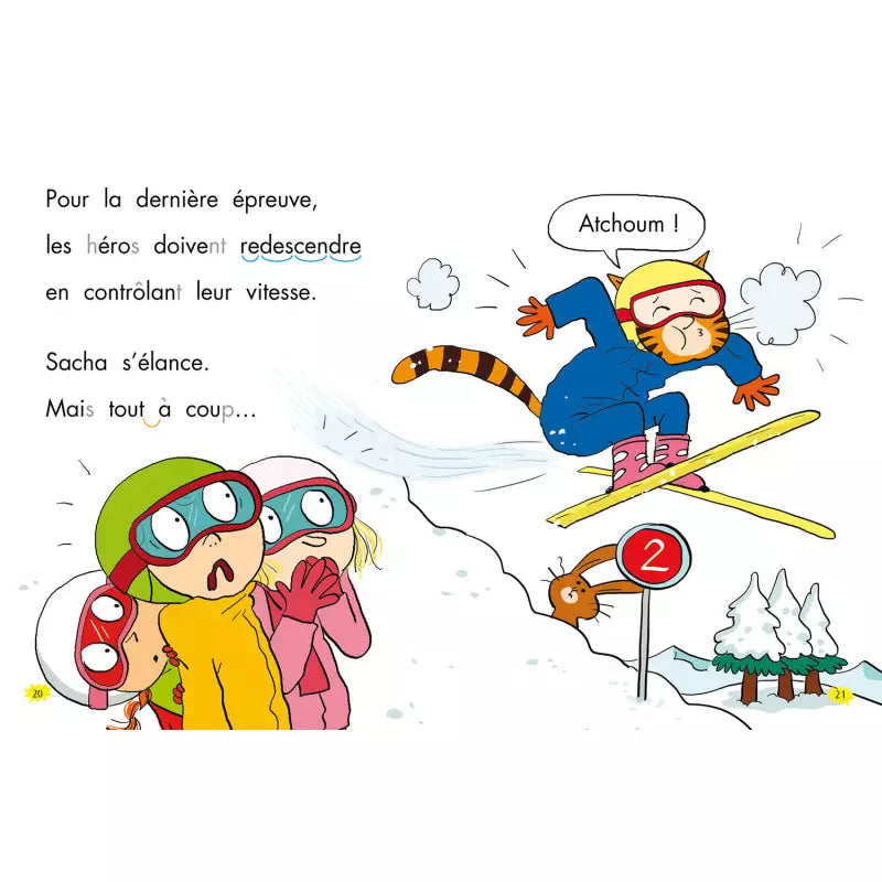 Les Héros de 1ère année - Panique au ski ( Niveau 2 )