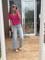 Cardigan Arties - Hot Pink