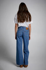 Baggy Dad Wide Leg Jeans - Never Going to Change