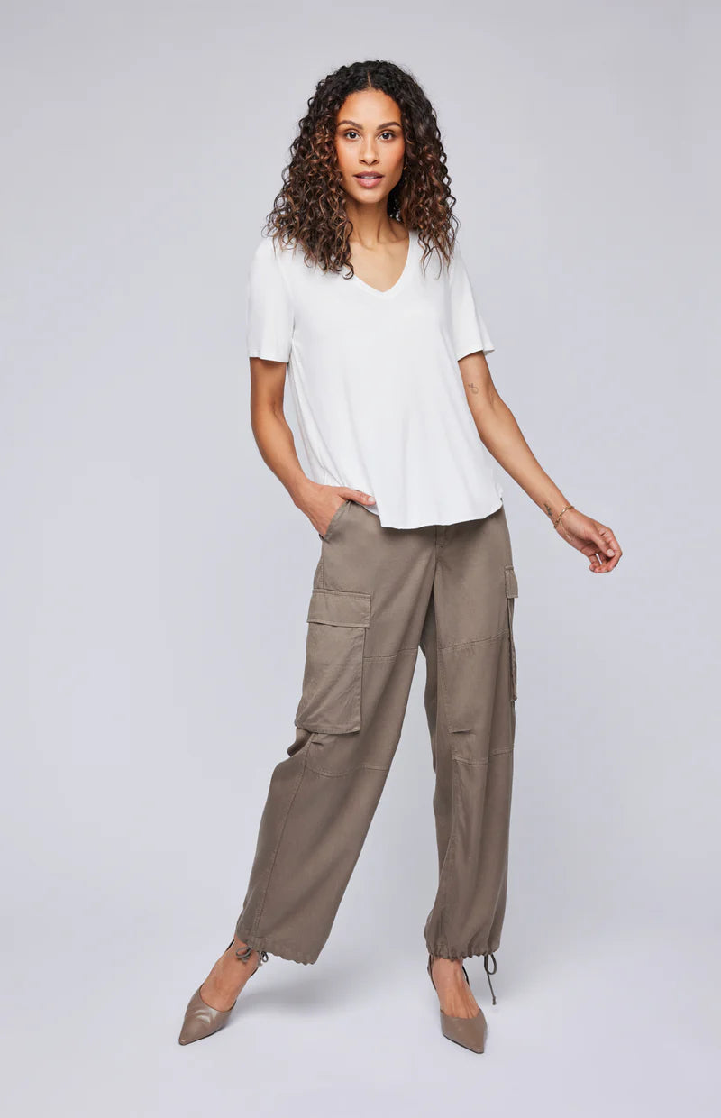 Pantalon en tencel Avery - Olive