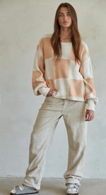 Chandail tricot PullOver - Cream Coral