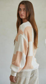 Chandail tricot PullOver - Cream Coral